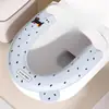Alfombrilla Limpia Enjuague Rápido Cuatro Estaciones Impermeable para Baño Alfombrilla para Inodoro Cojín del Asiento Lavable Multifuncional Práctica Portátil