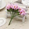 Rosa lírio-calla girassol flores artificiais flores secas flores de papel material DIY feito à mão flores um buquê de multi-flores destacáveis