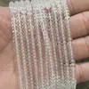Ábaco de cuentas de vidrio esmaltado multicolor, espaciador de cuentas planas de vidrio, imitación de jade, accesorios para joyería DIY, espaciador 4*2mm al por mayor