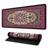 Estilo Retro Popular Transfronterizo Estilo Persa Lujo Ligero Alfombrilla para Ratón Teclado de Computadora Patrón Antideslizante Cuadrado Pequeño Pad para Escritorio de Oficina