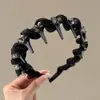 Diadema Alta para Mujer 2025 Nuevo Estilo, Diadema para el Cabello con Acabado de Alta Gama, Pasador de Pelo Elegante y a la Moda, Diadema Dedicada para Lavarse la Cara, Accesorio para el Cabello
