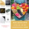 Caja de Regalo en Forma de Corazón para el Festival de Primavera, Caja Grande de Embalaje para Regalo de Año Nuevo, Juego de Cuatro Piezas de Invierno, Caja Redonda Transparente para Frutas y Flores