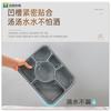 Caja Desechable para Comida Rápida con Múltiples Compartimentos, Caja para Empaque de Comida para Llevar, Imprimible, Cierre Seguro, Sellada, Lonchera Compartimentada, Grado Alimenticio