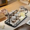Bong Beibei Nuevo Chino Resistente a Altas Temperaturas Vidrio Taza para Beber traje Sala de Estar del Hogar Hospitalidad Lujo Ligero Juego de Té Tetera