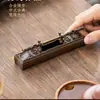 Incensário Ruyi Golden Cudgel para Uso Doméstico, Porta Incenso Interno, Caixa de Incenso, Porta Incenso de Palito, Queimador de Aromaterapia Estilo Antigo
