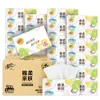 Papel de Tejido Qingfeng Log 24 Paquetes en Caja Servilleta Facial Desmontable Papel Higiénico Papel de Tejido Venta al por Mayor