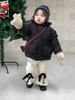 Ropa de Algodón Grueso de Invierno para Niños, Ropa Infantil Estilo Coreano, Ropa de Algodón con Capucha para Niñas, Ropa de Invierno para Bebé, Ropa de Algodón Cálida