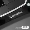 Adequado para carro adesivos decorativos criativos com logo de carro adesivos de metal para carro limpador controle central janela porta calota de roda papel mudança personalidade