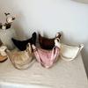 Bolso Dumpling de Pana Transfronterizo 2024 Nuevo Combinable Bandolera Hombro Ajustable Casual Bolso Bandolera Otoño e Invierno para Mujer