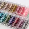 [Polvo de Brillo Lentejuelas de 3 mm 4 mm] Bordado Francés DIY Bordado con Cuentas Bordado Estéreo Accesorios para Ropa Cosidos a Mano Accesorios