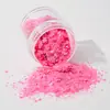 50g Lantejoulas Macaron a Laser Importadas DIY Acessórios para Manicure Cânhamo Flow Patch Sequin Hexagonal Joias para Manicure