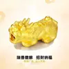 Tienda de Oro Mismo Estilo Grueso Chapado en Oro en el Horno para Atraer Riqueza y Fortuna Pixiu Grande Masculino Oro Arena Accesorios de Joyería DIY Que No Se Desvanecerán Durante Mucho Tiempo