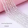 Venda Quente Transfronteiriça Contas de Cristal de Vidro Contas Soltas Roda Pulseiras Facetadas Acessórios de Joias Contas Planas de Cristal Contas