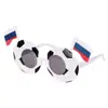Gafas Mundial de Fútbol Gafas de Fiesta Bandera Suministros para Fiesta Accesorios para Fotos Gafas de Sol para Disfraz de Baile Festivo