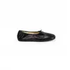 Casa de la Uva~Nueva Colección de Otoño: Zapatos de Moda en Cuero Aceitado y Encerado, Ultra Suaves, Costura Media, Lazo Plano, Bailarinas Planas tipo Huevo