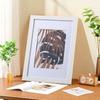 Marcos de Fotos Creativos DIY para Niños al por Mayor Caballetes para Bocetos y Pintura al Óleo Marcos Decorativos Simples para Exhibición de Pinturas Marcos Vacíos Hechos a Mano de 6 pulgadas