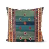 Funda de Almohada Estilo Étnico Transfronteriza, Decoración Abstracta Retro, Funda para Cojín de Sofá de Dormitorio y Sala de Estar del Hogar, En Stock