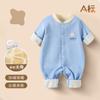 Mameluco para bebé con forro polar, ropa para recién nacido, conjuntos de otoño para bebés niños y niñas, conjuntos de primavera y otoño, pijama mameluco para niños