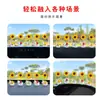 Decoración de Coche para el Año Nuevo del Caballo 2026: Caballito que Atrae Riqueza Giratorio Girasol Adorno para Tablero de Coche