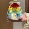 Casa de Árvore de Natal Arco-Íris Brilhante de Natal Pacote de Material DIY Feito à Mão Ornamento de Floco de Neve Presente Suprimentos Pessoais para Dirigir