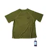 Camiseta de Manga Corta Ligera de Lyocell Estilo Montaña Verano Estilo Perezoso Protección Solar Tenis Refrigerante 12538