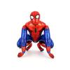 Globo de aluminio con forma de trompeta 3D, montaje estéreo, Spider-Man, Batman, Iron-Man, decoración de cumpleaños, globo de dibujos animados, venta al por mayor