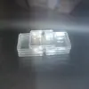 Caixa Plástica Display de Armazenamento Coleção de Diamantes para Unhas Barras de Ouro Artístico de Alta Qualidade Prata Moeda Quadrada PS Totalmente Transparente Multiespecificação