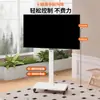 Suporte de TV móvel de chão com rotação de tela horizontal e vertical para transmissão ao vivo, máquina tudo-em-um com tela sensível ao toque, suporte universal para transmissão ao vivo