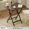 Mesa Pequeña Mesa Plegable Hogar Apartamento Pequeño Mesa de Comedor Sencilla Casa de Alquiler Exterior Puesto Portátil Comedor Mesa Cuadrada