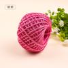 Fornecimento de Bolas de Cânhamo DIY Jardim de Infância Corda Parede de Fotos 2mm Corda de Cânhamo Trançada 50/Pacote Corda de Pendurar Artesanato