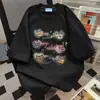 Camiseta de Manga Corta con Estampado de Dibujos Animados Estilo Japonés Fresco Graffiti 2026 Verano Nuevo Casual Holgado Vintage Top