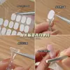 Base Acrílica con Soporte Elevado para Puntas de Uñas, Soporte Fijo para Puntas de Uñas, Soporte de Exhibición Grande y Pequeño para Herramientas de Uñas