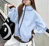Sudadera con Capucha a Bloques de Color y Rayas Estilo Retro Americano para Hombre y Mujer, Otoño, Peso Pesado, Pareja, Cuello Alto, Cárdigan, Sudadera Casual con Cremallera