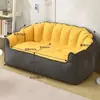 Sofá Perezoso Puede Dormir y Recostarse Tatami Sala de Estar Apartamento Pequeño Dormitorio Individual y Doble Reclinable Hogar Dormitorio Sofá Pequeño