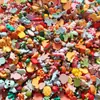 Accesorios de resina de animales mixtos parche de resina de frutas accesorios hechos a mano DIY para niños tocado de niña accesorios para la cabeza