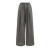 Calça Casual Fina Estilo Europeu e Americano Calça Larga Solta Calça Yamamoto Feminina de Verão Versátil Emagrecedora Preguiçosa Esportiva Longa