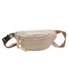 Bolsa Pequena Casual Maca Bolsa de Cintura Feminina 2025 Nova Bolsa Transversal Moderna Bolsa de Peito Esportiva Bolsa de Ombro Versátil de Nicho