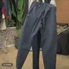 Calça Casual Masculina de Triângulo Externo, Afunilada Solta, Reta Solta Versátil para Caminhada, Calça Masculina Dinâmica, Calça Longa