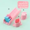 Série criativa de moldes para pirulitos com padrões compostos, cortadores de fondant, designs realistas, formas de nuvem poligonais e vários designs tridimensionais