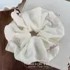 Coreia do Sul Ins Laço de Renda de Alta Qualidade Anel de Cabelo Grande Intestino Suave Elegante Versátil Corda de Cabelo para Rabo de Cavalo Acessórios de Cabelo Versáteis