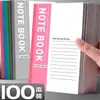 Caderno Simples Notas de Aula para Estudantes Universitários Papelaria Caderno de Negócios Bloco de Notas para Reuniões de Escritório A5