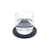 Venta Caliente Transfronteriza 10cm Posavasos de Silicona Redondo Engrosado Antideslizante Drenaje Aislamiento Térmico Esterilla Imprimible LOGOTIPO Patrón Posavasos de Té Esterilla