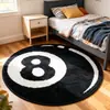 Manta de Felpa con Borlas de Cara Sonriente Feliz para Dormitorio Mesita de Noche Resistente a Manchas Antideslizante Aislante de Sonido Alfombra de Piso para Silla Giratoria Alfombra de Vestidor Felpudo