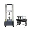 Máquina de prueba de tracción de cadena metálica personalizada, probador de fuerza de rotura de cadena de eslabones, máquina electrónica de tracción para candados de cadena