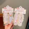 Parche de Fleco de Dibujos Animados Pinza Mágica para el Cabello para Niñas, Accesorio para el Cabello que no Daña para la Parte Posterior de la Cabeza, Herramienta para Ordenar el Cabello Infantil