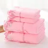 Set de Toallas/Toallas de Baño Extremadamente Absorbente, Grueso, Tamaño Grande, Suave, Adecuado para Hombres, Mujeres, Niños. Toalla de baño con borde de encaje.