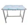 Fornecimento direto 201 aço inoxidável mesa fábrica oficina linha de montagem laboratório escolar bancada de aço inoxidável console