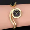 Comercio Exterior Comercio Electrónico Transfronterizo Venta Caliente CANSNOW Reloj Pulsera para Mujer Moda Versátil Reloj de Niña Reloj de Cuarzo Pulsera