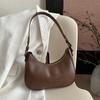 Bolsa feminina All-match Underarm Bag 2025 Nova primavera e verão Bolsa feminina de ombro crescente Bolsa transversal Design de nicho Bolsa feminina meia-lua
