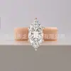 Anillos de Silicona Geométricos Populares Transfronterizos Europeos y Americanos en Diversas Formas como Flores, Mariposas, Corazones y Animales, Venta al por Mayor